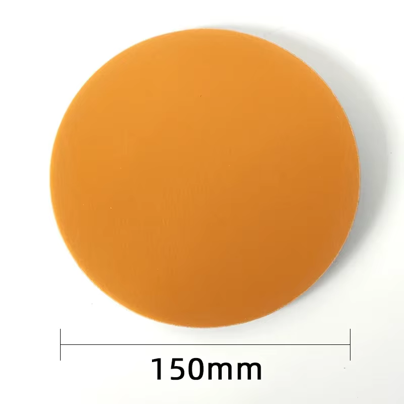 Papier de verre éponge floqué 150MM 6 pouces pour FESTOOL /Mirka etc ponceuse dos polaire feuille de ponçage ronde pour