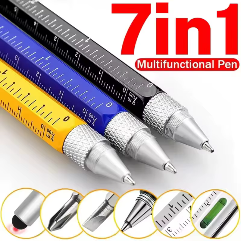 Stylo multifonction 6 en 1