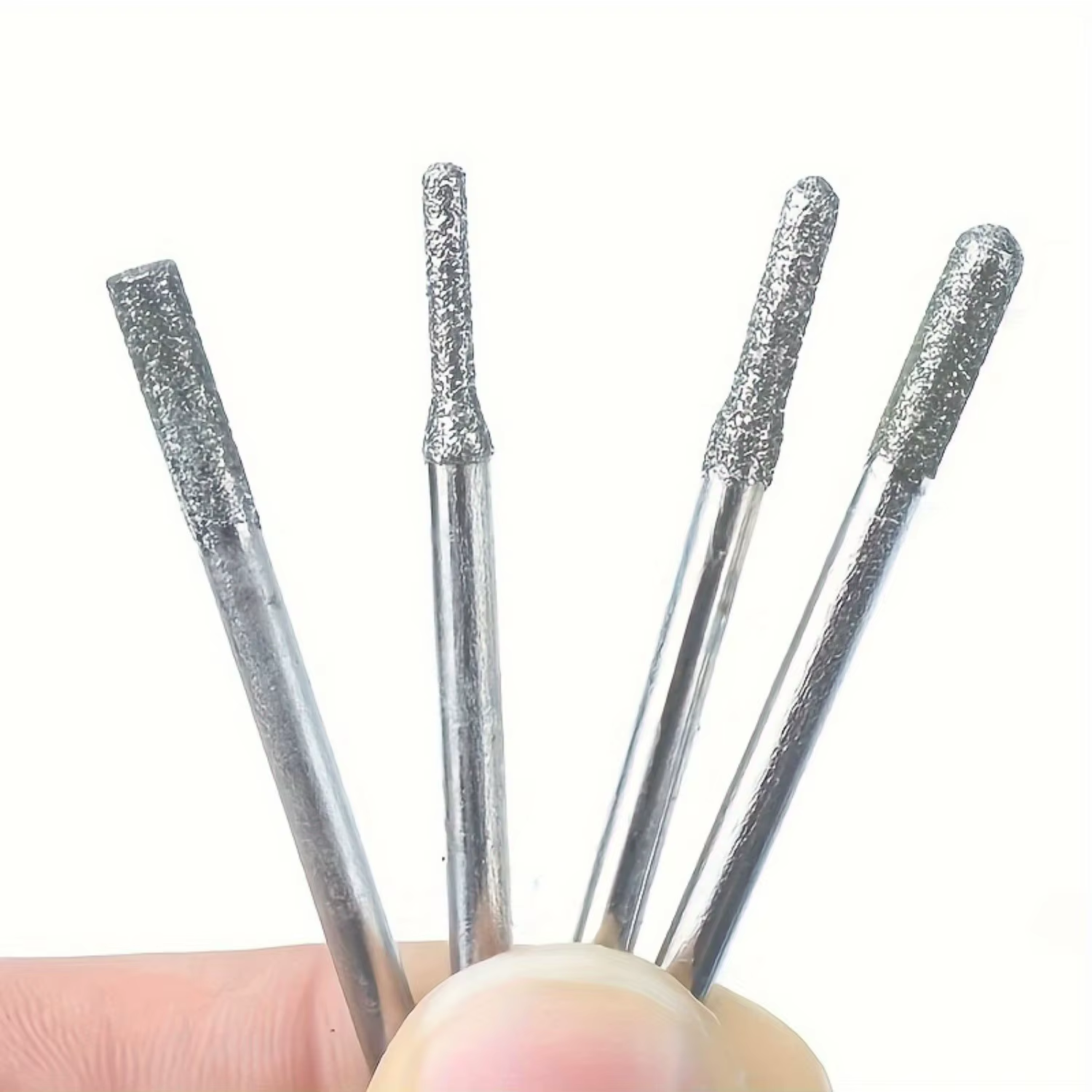 Jeu de forets à fraises diamantées 30 pièces pour outils rotatifs-tige 1/8"