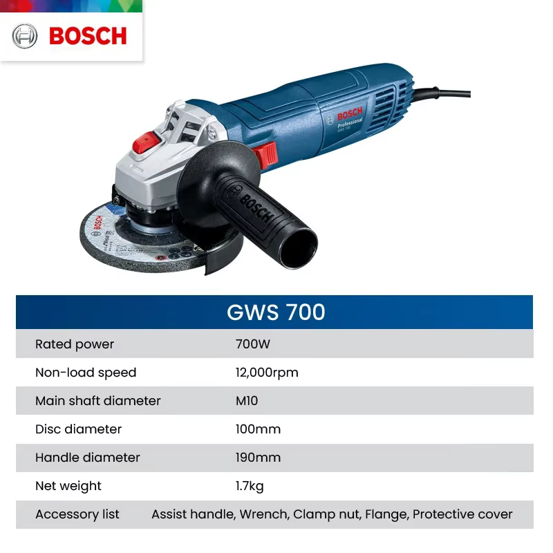 Meuleuse d'angle Bosch GWS 700 filaire 110/220V