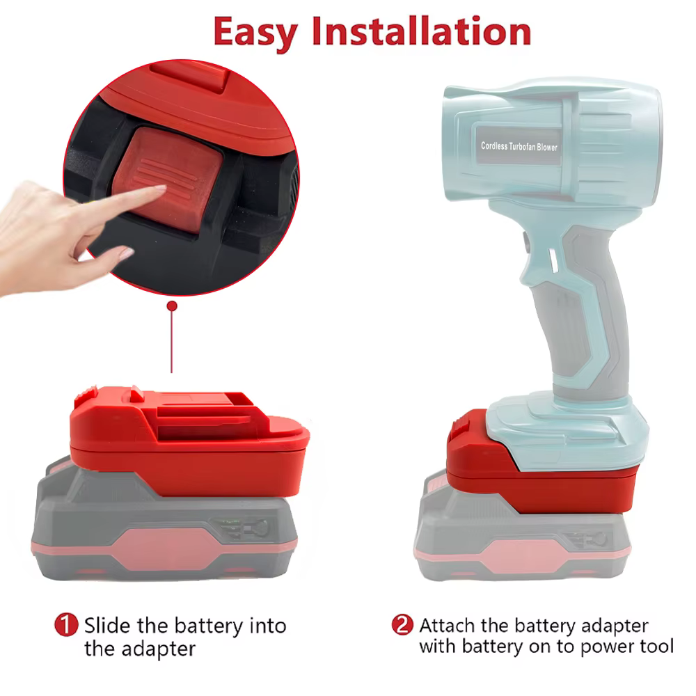Adaptateur de batterie pour outils Parkside 20V vers Makita 18V