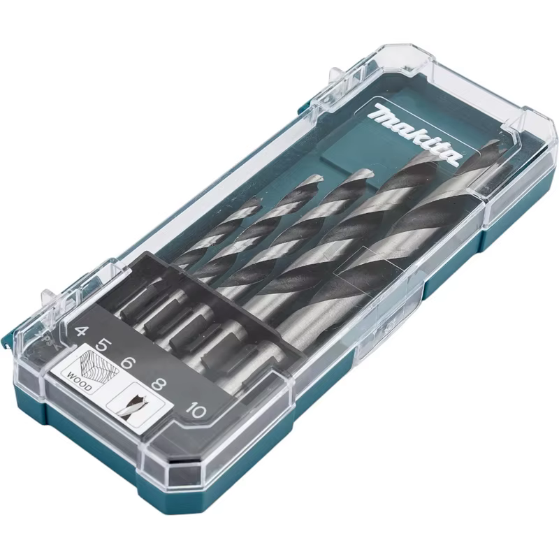 Makita D-72833 D-72861 jeu de forets pour métal/bois HSS-Tin foret hélicoïdal diverses tailles accessoires d'outils multifonctionnels