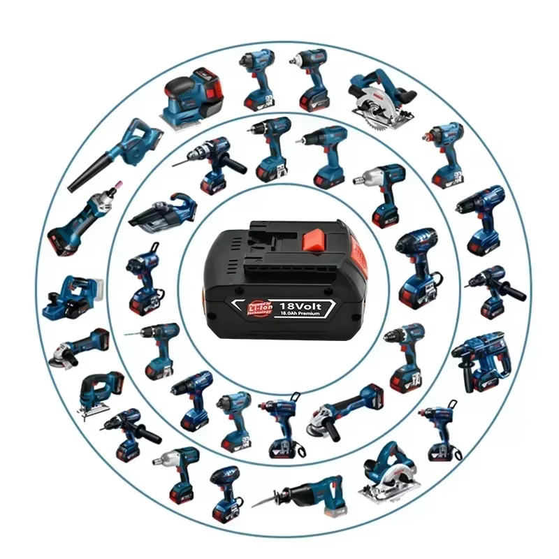 Batterie 18V 18.0Ah pour perceuse électrique Bosch