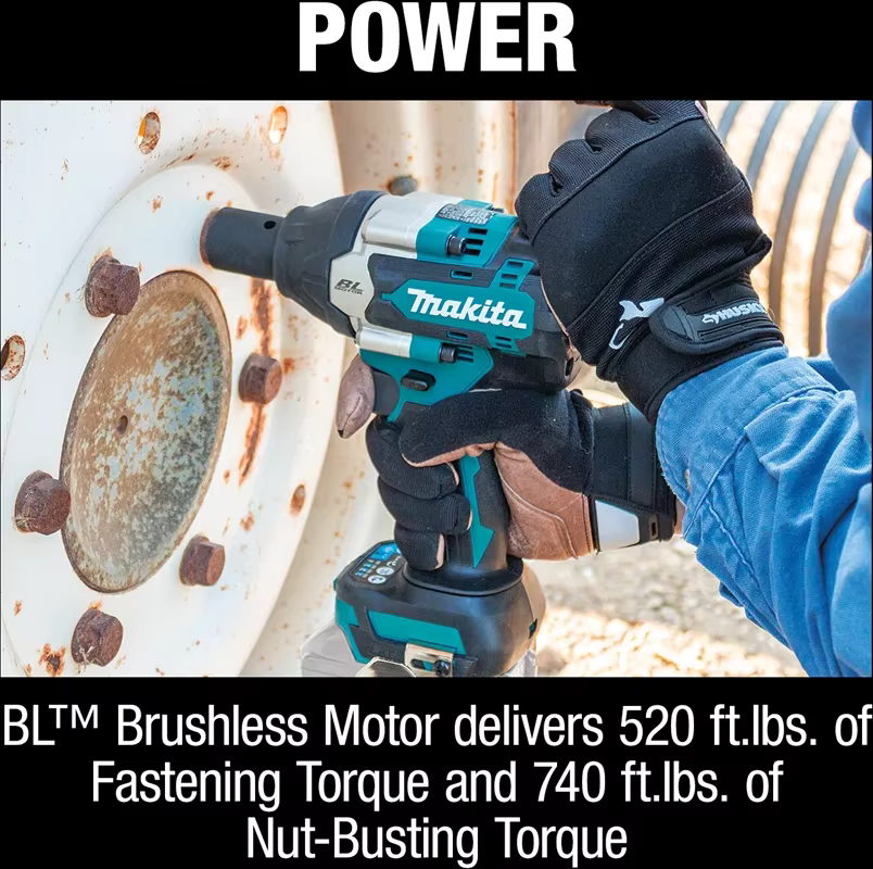 Makita DTW700 18V clé électrique sans brosse perceuse sans fil tournevis outil