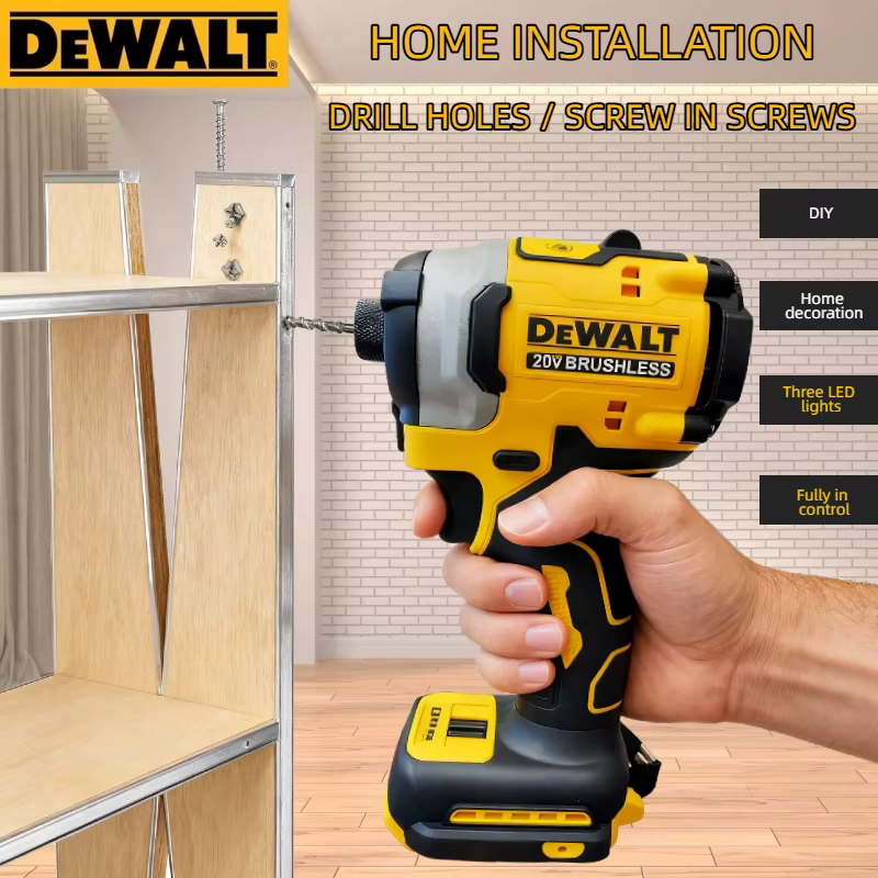 DEWALT DCF Nouveau 850 20V Perceuse-visseuse sans fil à moteur sans balais