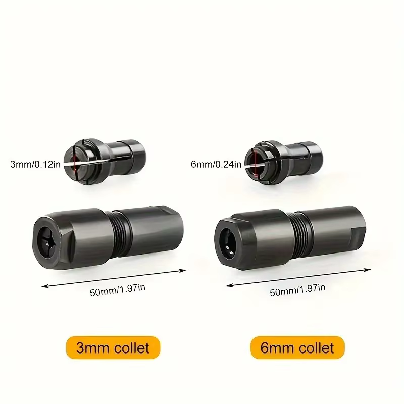 Adaptateur modifié pour meuleuse d'angle 3/6 mm