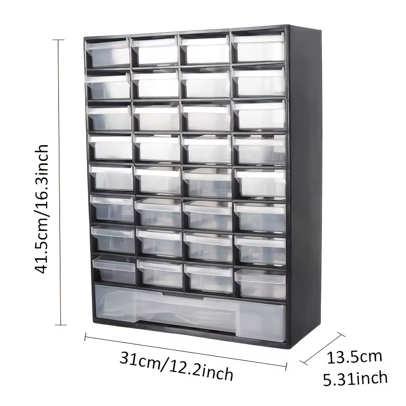 Armoire de rangement d'outils DELIXI ELECTRIC à 33 compartiments