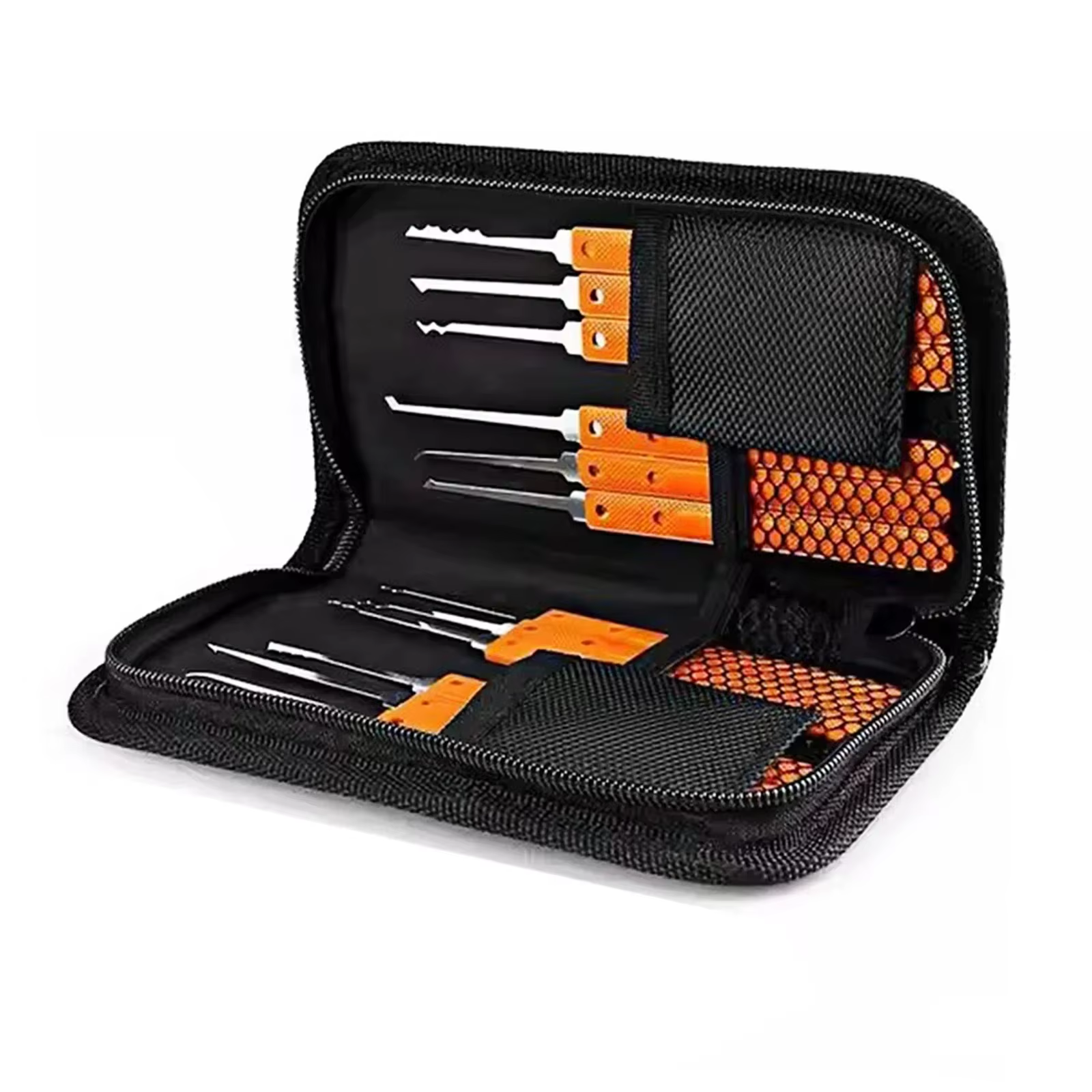 Kit de serrurier professionnel de 17 pièces avec poignée