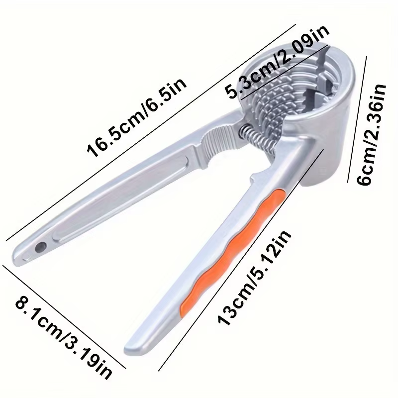 Casse-noisette ergonomique multifonctionnelle à Double tête pour noix et noisettes, 1 pièce