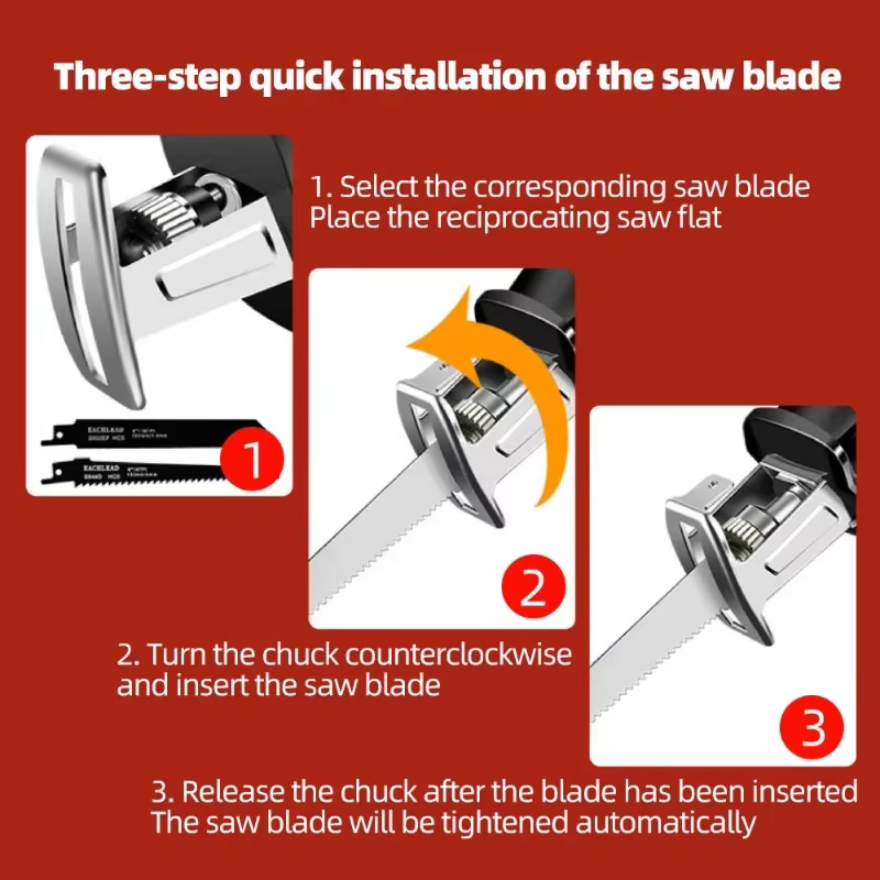 Scie alternative sans fil pour batterie Dewalt 18V 20V