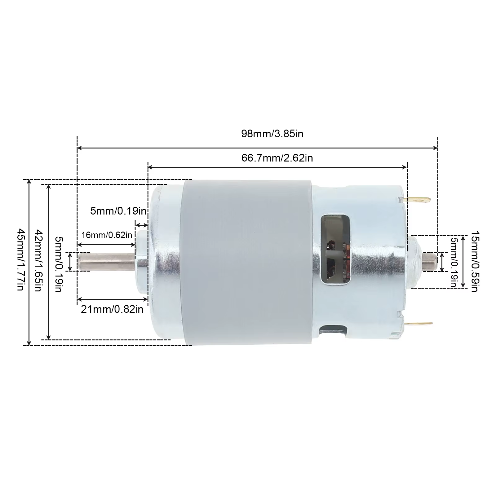Perceuse d'établi de bricolage à moteur CC