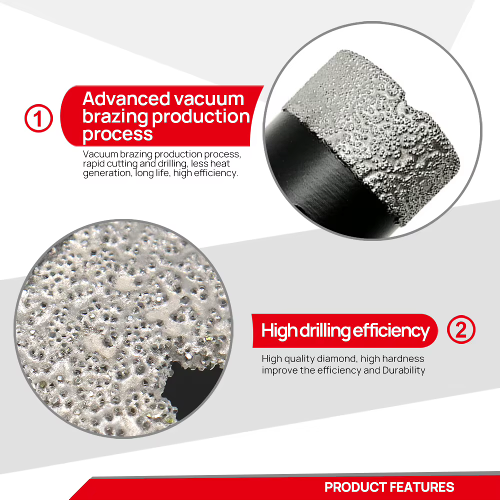 Foret diamanté 102mm de diamètre