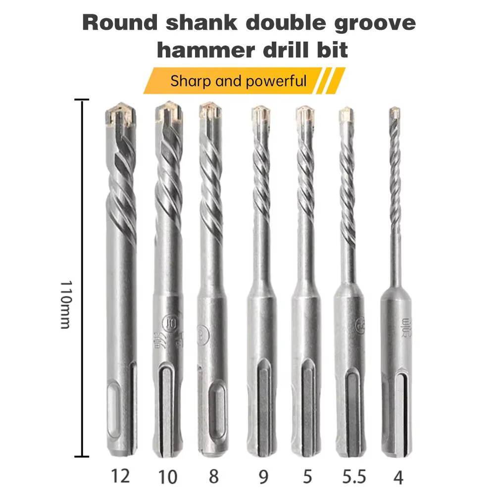 Nouveau 1 pièce Foret à béton SDS Plus à pointes croisées 4/5/5.5/6/8/10/12mm