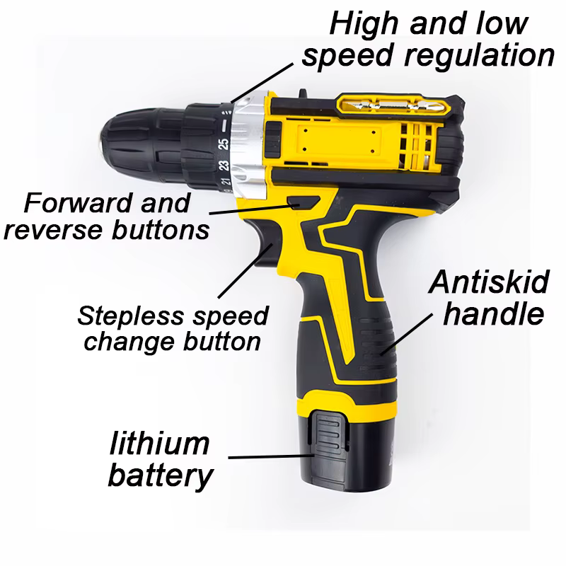 Perceuse électrique au Lithium