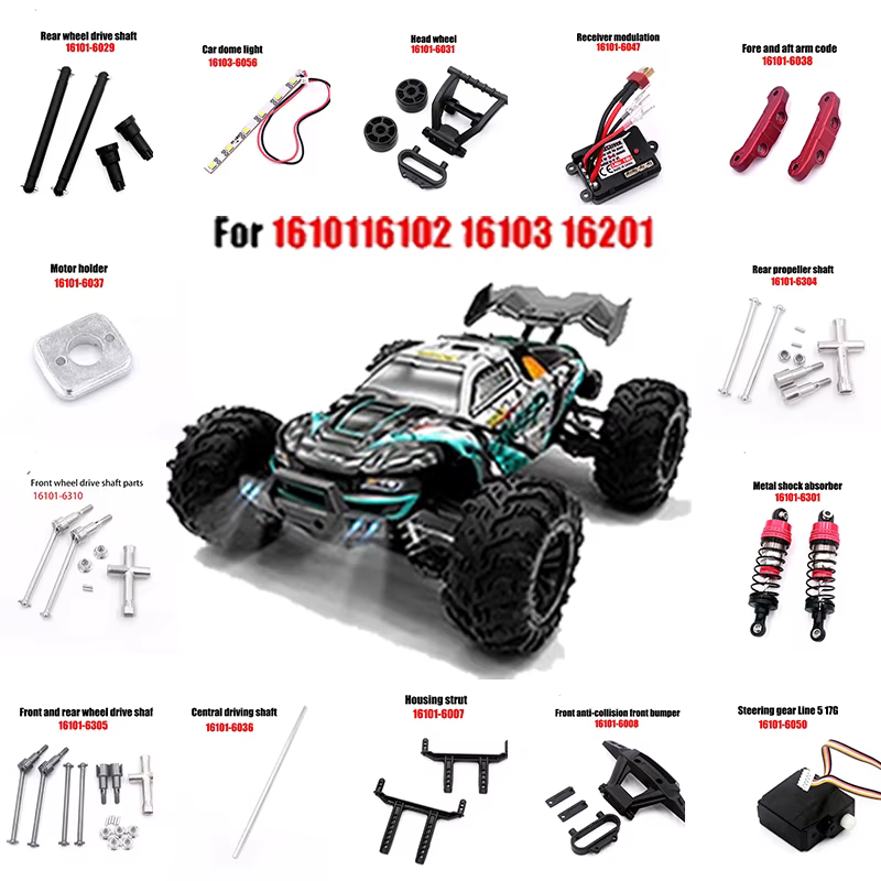 SCY16101PRO 16102PRO 16103PRO 16201PRO Q130PRO SG116 PRO SG116MAX 1:16 RC accessoires de vis automatique boîte à vis/coffret à outils