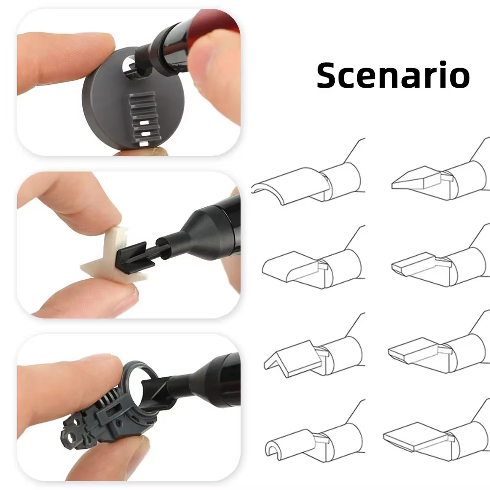 Ponceuse alternative DSPIAE ES-A avec chargement USB-stylo de meulage électrique pour le ponçage de modèles en plastique et outils d'artisanat militaire