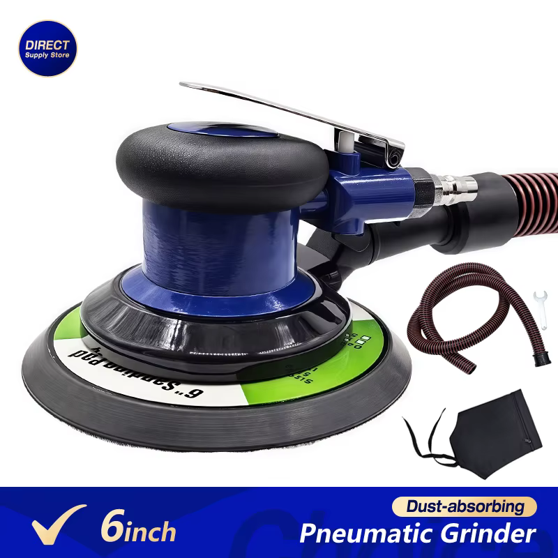 Ponceuse pneumatique professionnelle – Outil haute performance pour les travaux de carrosserie, du bois et du métal
