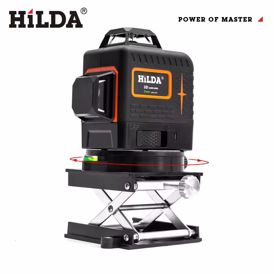 HILDA support de levage réglable pour niveau Laser Table élévatrice de routeur à Rotation de 360 degrés hauteur