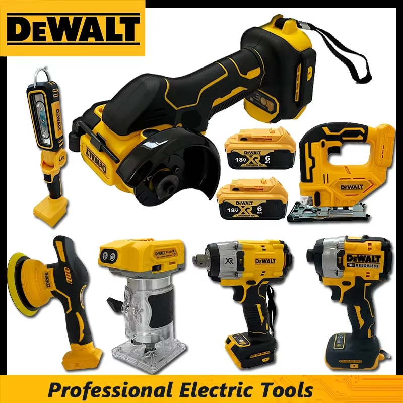 Outils électriques multifonctionnels DeWalt : Meuleuse d'angle sans fil sans balais
