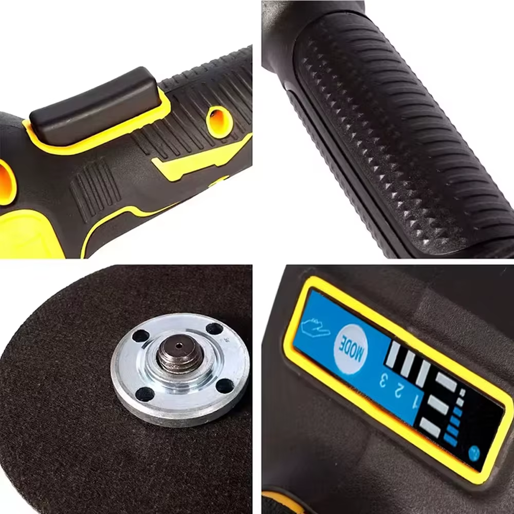VILASTING M14 meuleuse d'angle électrique sans brosse 100MM/125MM outil de coupe du bois vitesse Variable pour Makita 20v batterie broche