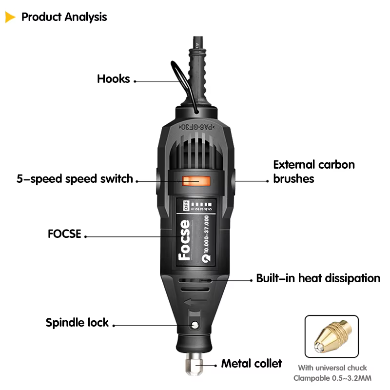 Mini perceuse électrique 180W