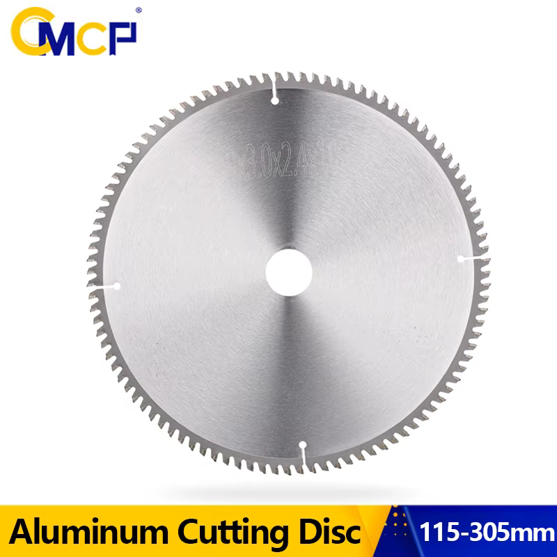 Lame de scie circulaire en carbure CMCP 1 pièce pour la coupe de l'aluminium 115/165/185/190/235/255/260/305/355 mm