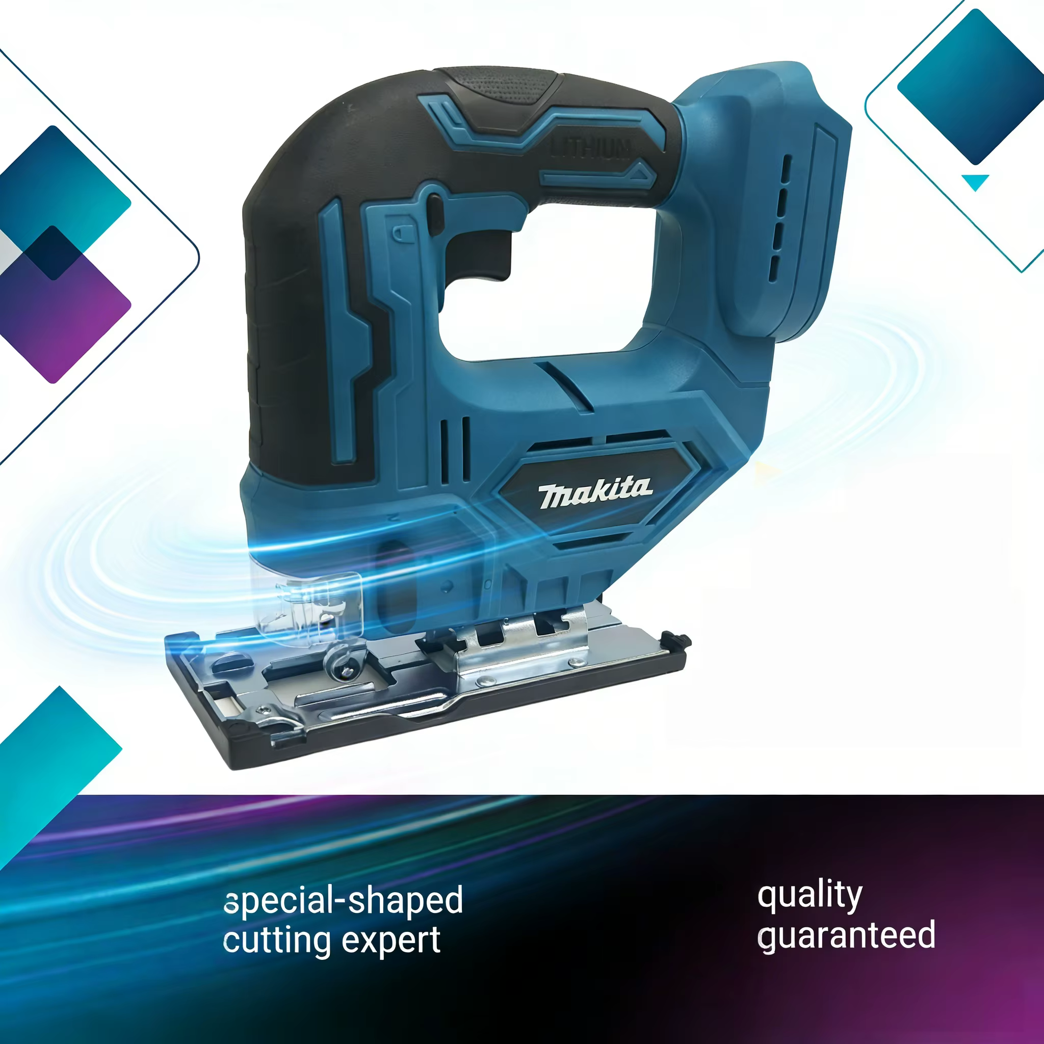 Scie sauteuse sans fil Makita DJV182Z 18V sans balais 340W