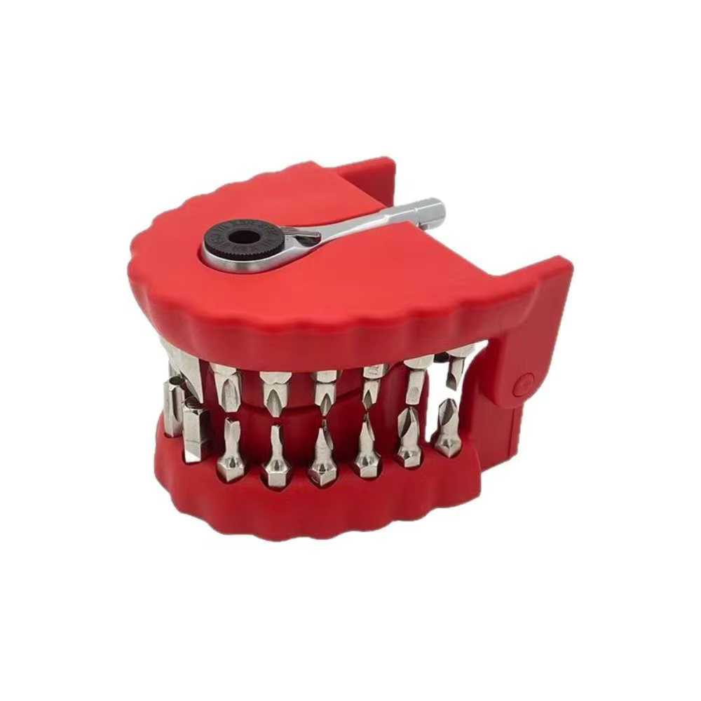Jeu de tournevis multifonction magnétique CR-V 28 pièces