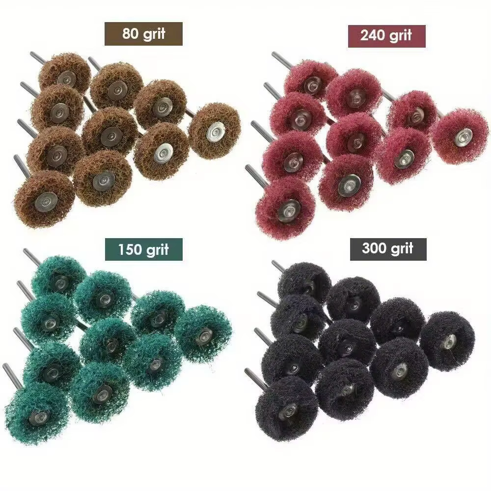 Mini perceuse, brosse Abrasive
