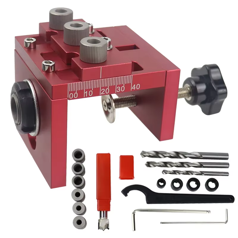 Kit de gabarit de chevilles multifonction pour le travail du bois