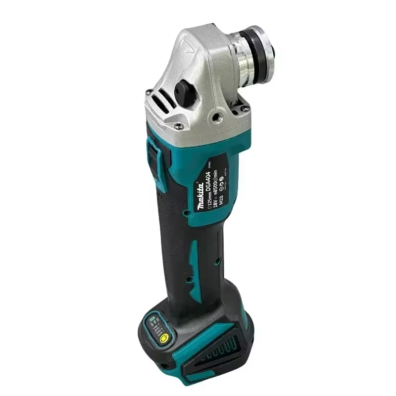 Makita DGA404 125mm/100mm meuleuse d'angle électrique au Lithium sans brosse Machine de découpe Rechargeable