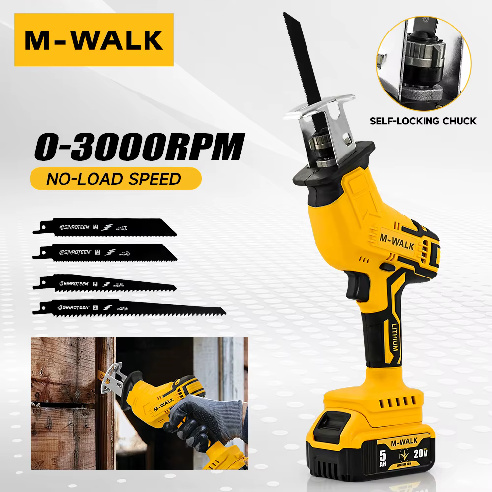 M-WALK 3000 tr/min scie alternative électrique sans fil tronçonneuse