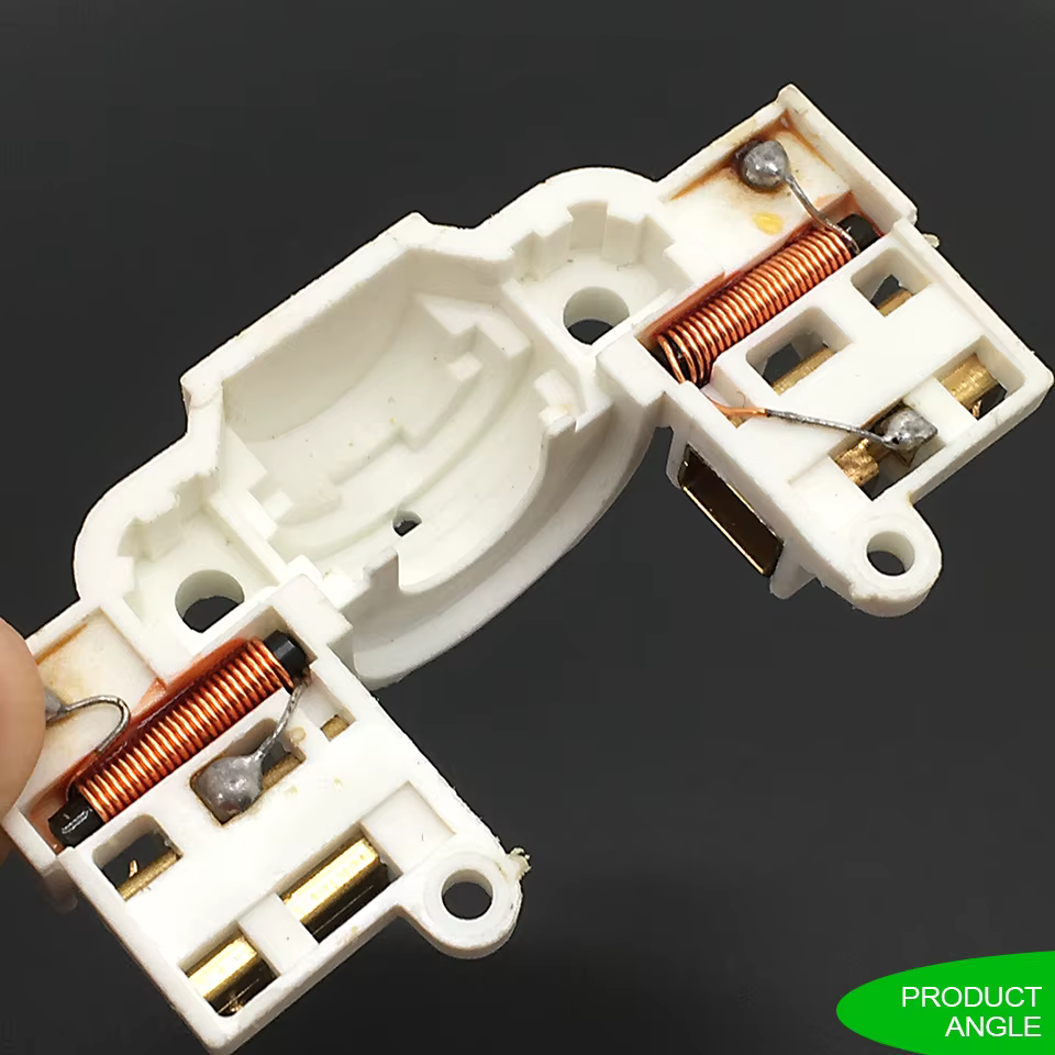 Plaque de support de brosse en carbone de remplacement