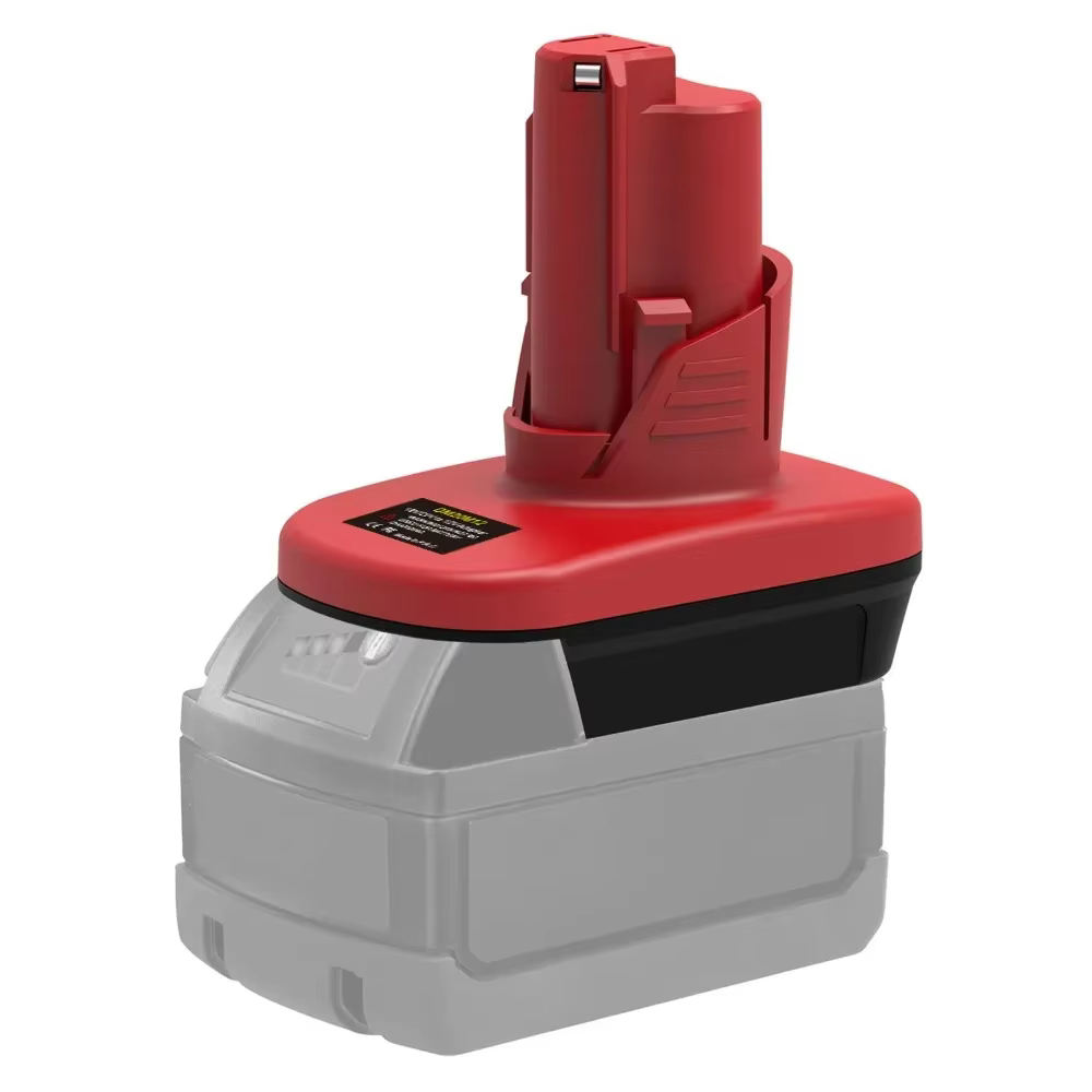 Adaptateur DM12M12 pour outils électriques Milwaukee 12V
