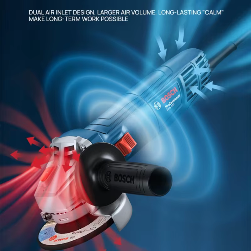 Meuleuse d'angle BOSCH GWS 800 | 800W 12000RPM | Disque de 100 mm | Pour la découpe et le meulage du métal/du pierre