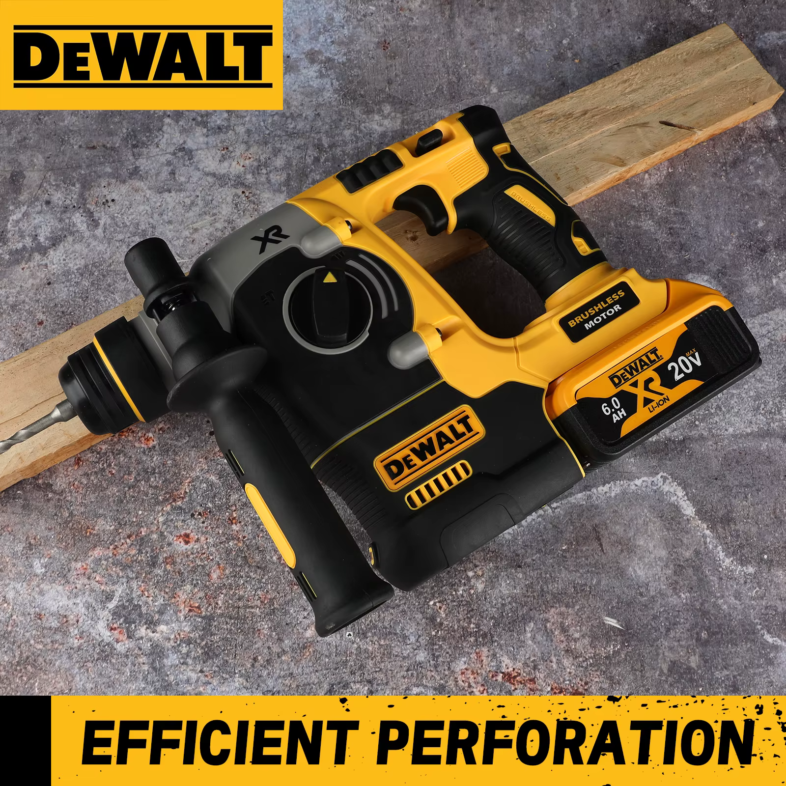 DEWALT DCH273 perceuse à percussion rotative 18 V/20 V MAX SDS sans brosse 1 pouce PLUS