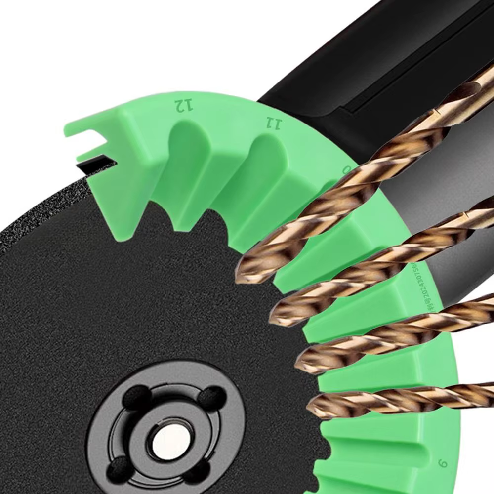 Nouveau 10in1 multifonctionnel perceuse meuleuse Support ABS pratique foret outil de meulage facile à utiliser fixation