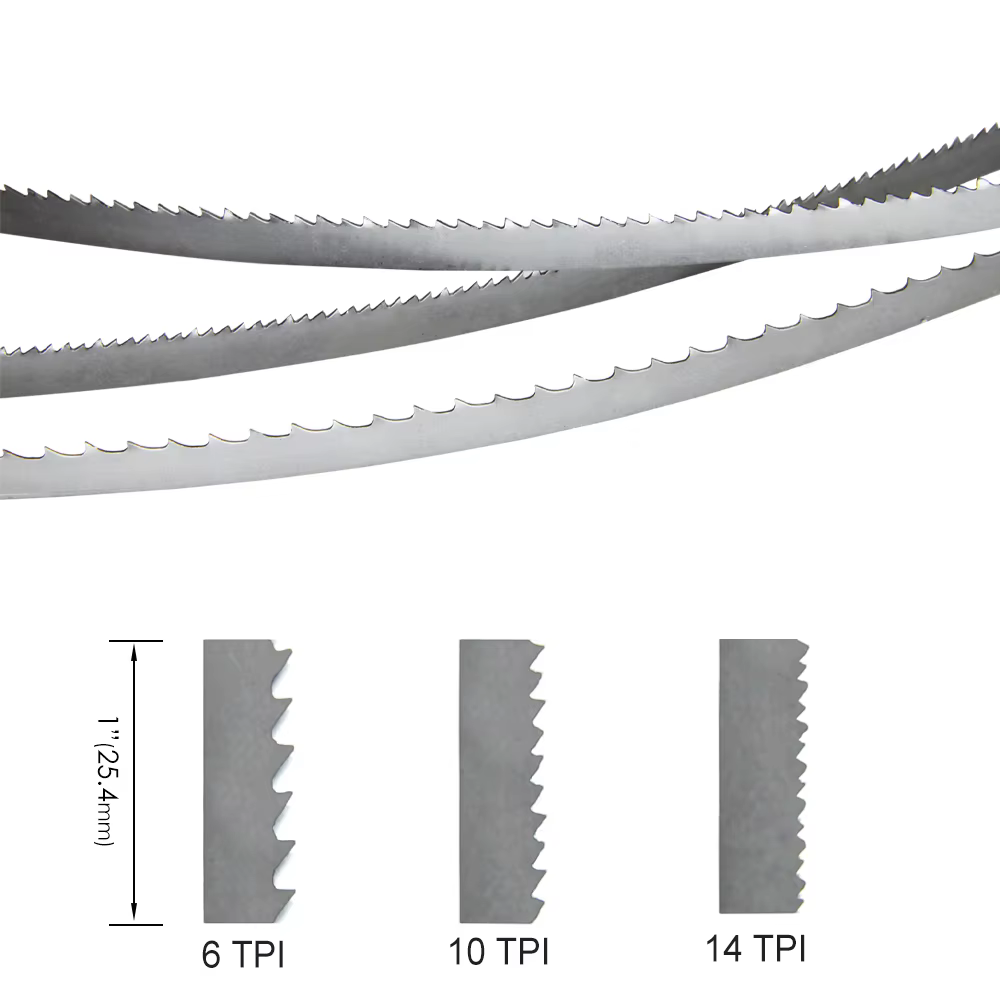 TASP 2 lames de scie à ruban de 1425 mm