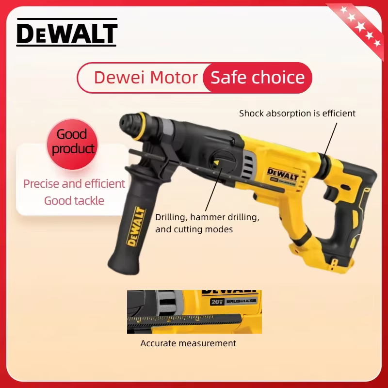 Marteau perforateur rotatif sans balais DEWALT DCH263 20V MAX (batterie non incluse)