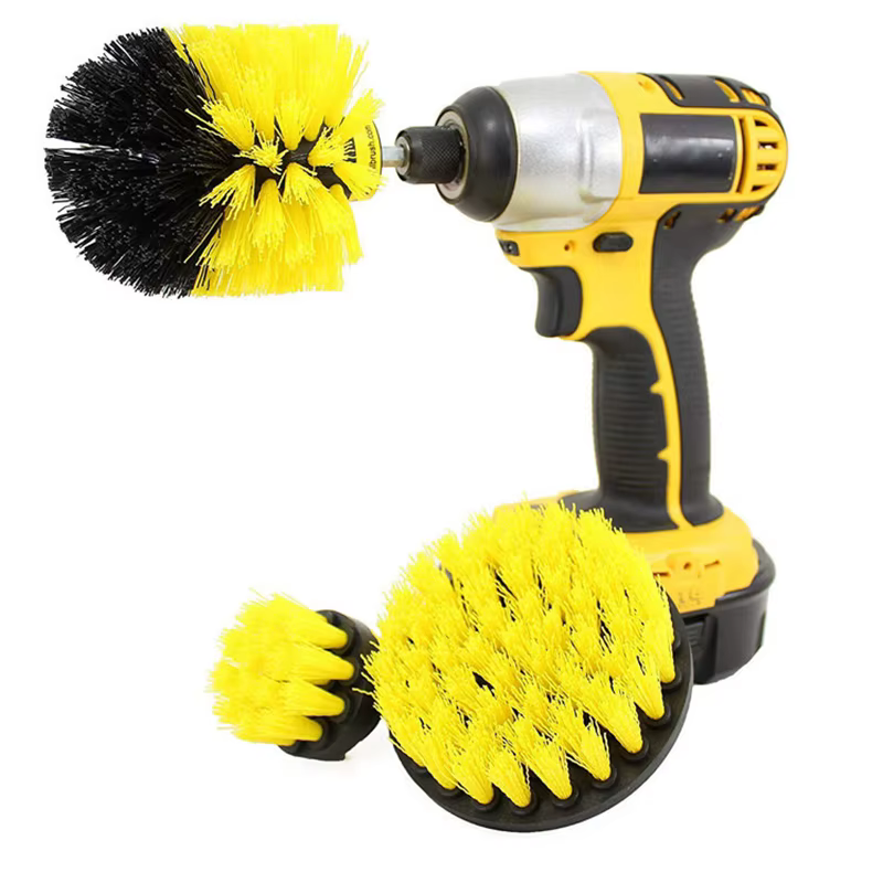Brosse de nettoyage électrique pour perceuse 2/3.5/4/5'' pour salle de bain et baignoire – Outil