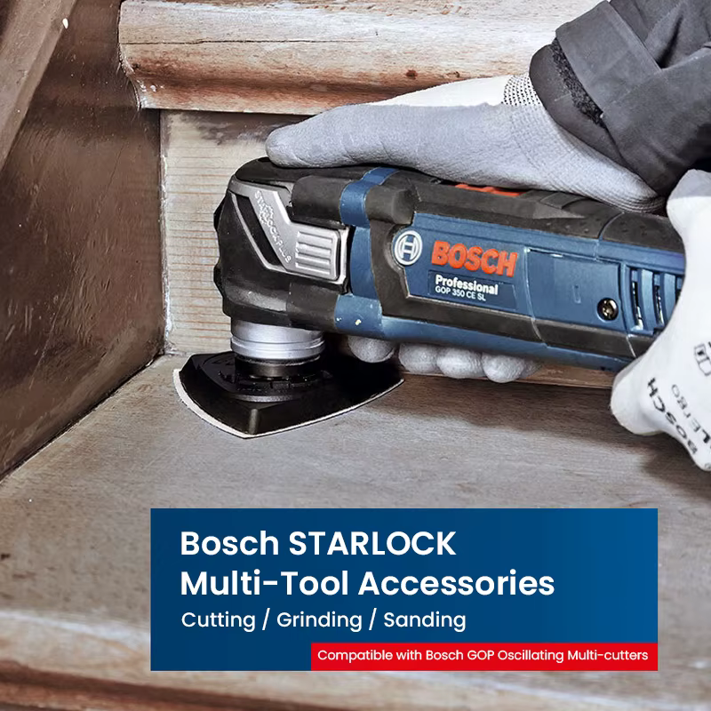 Bosch Starlock lame de scie oscillante lames multi-outils oscillantes ensemble d'accessoires