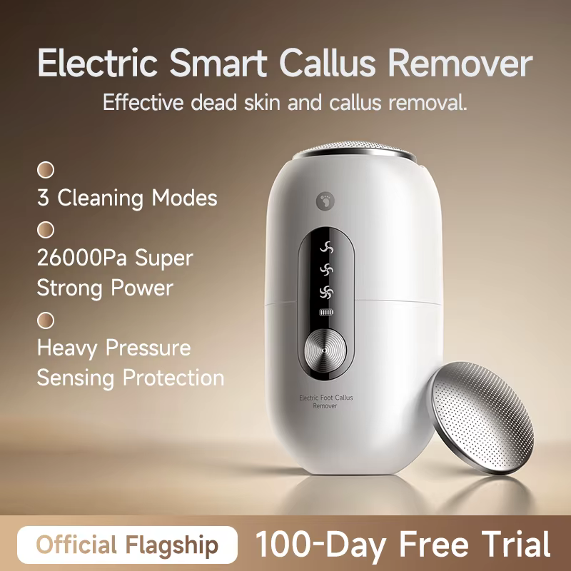 Ponceuse électrique pour les pieds, outil portable de soin des pieds, exfoliant automatique pour les peaux mortes des pieds et des talons, polissage de la peau