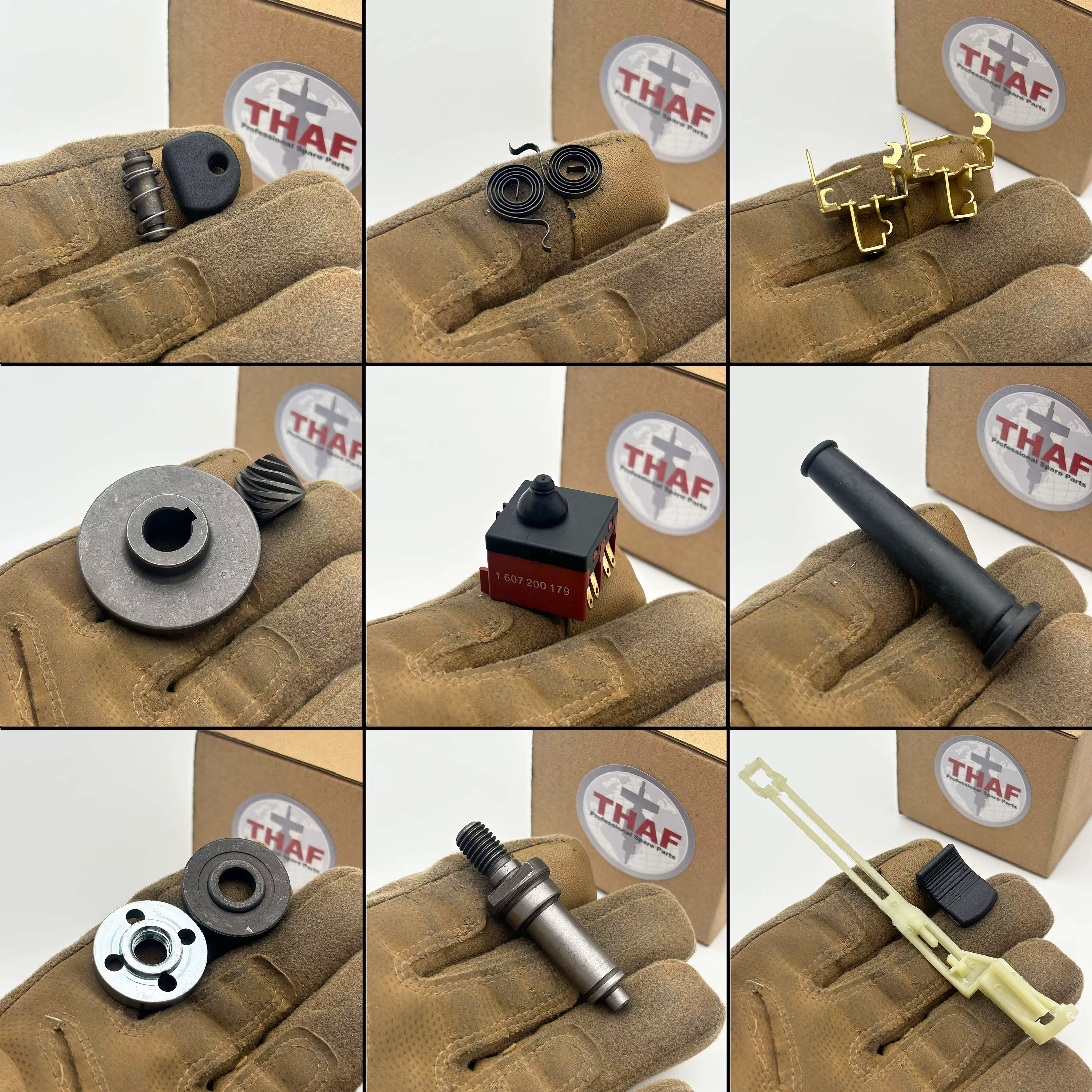 Pièces de rechange Accessoires pour Makita Meuleuse Angulaire 9553 9553NB 9553HB 9553HN 9555HN