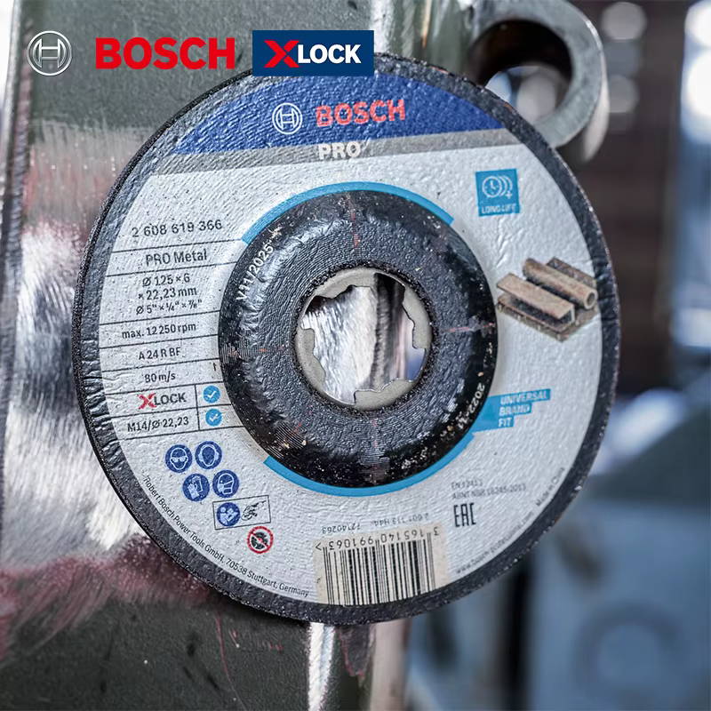 Disque de meulage pour métal Bosch Pro 125 mm X-Lock