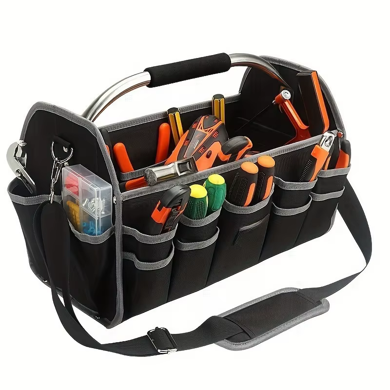 Boîte à outils empilable grande capacité