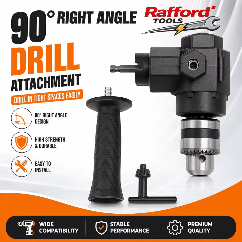 Adaptateur d'angle droit pour perceuse RaffordDrill