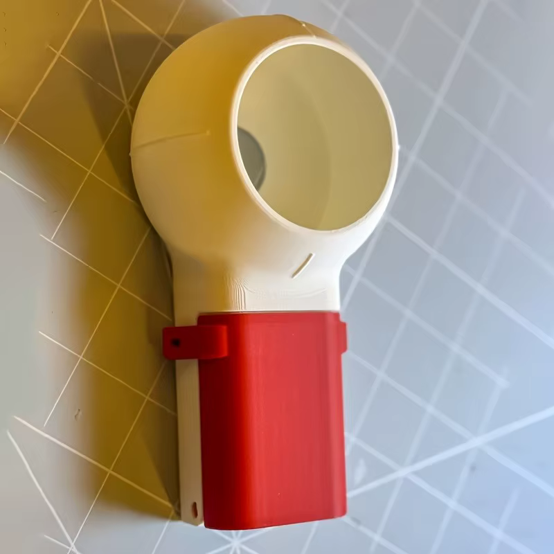 Boîte de dépoussiérage pour embout de perceuse à buse rotative