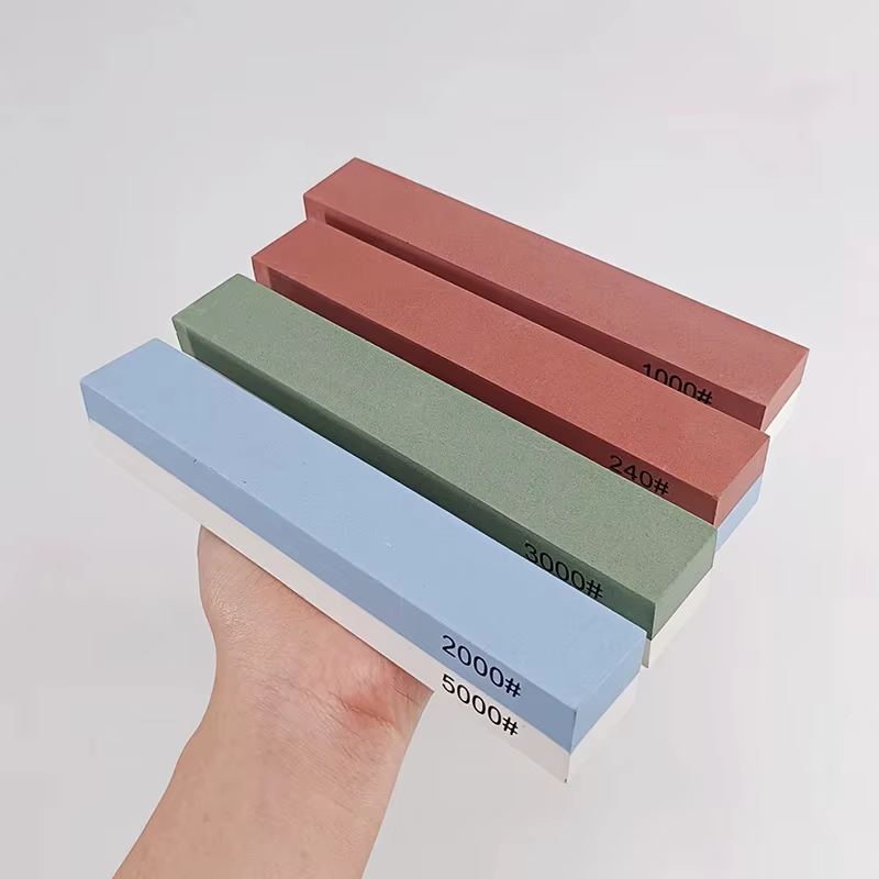 RSCHEF 2026 Nouvelle Pierre à Aiguiser Double Face de Petite Taille Facile à Transporter Outil d'Aiguisage Portable pour Couteaux de Cuisine et Voyages en Camping