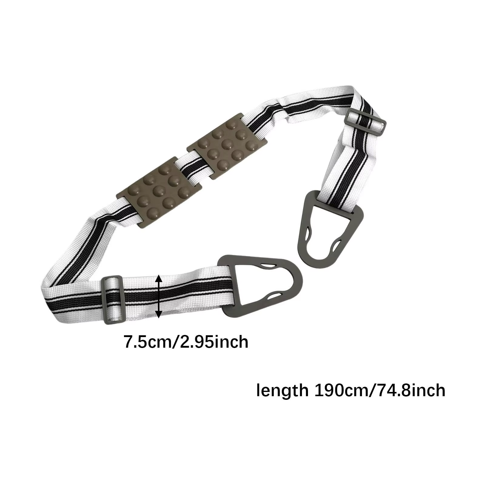 Ceinture de massage vibrante pour tapis de course, équipement d'entraînement polyvalent avec support rembourré pour exercices abdominaux