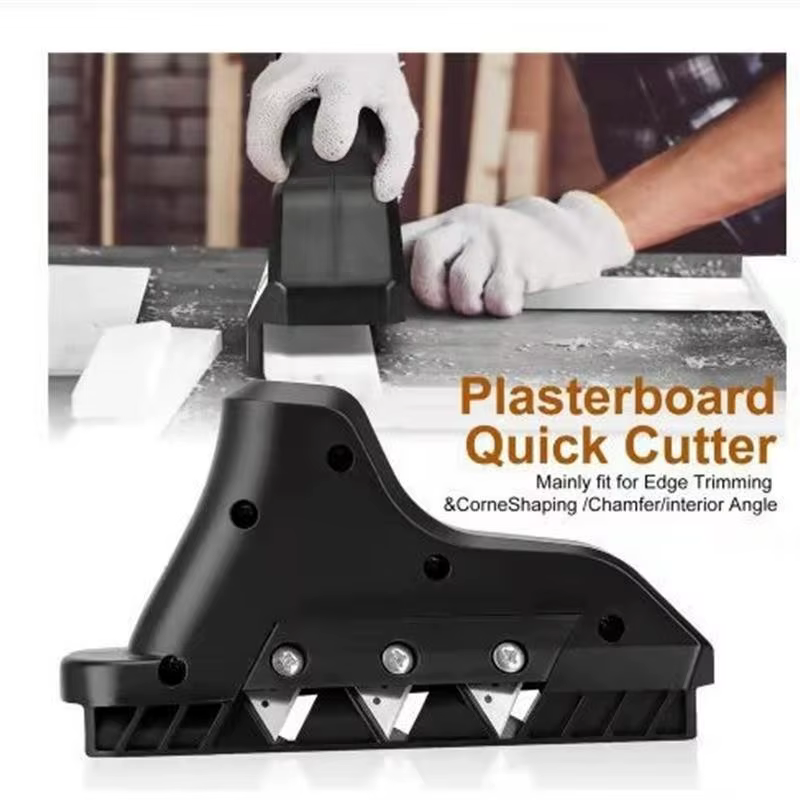 Précision 45 ° Coupe-angle pour plaques de plâtre et cloisons sèches - Outil multifonctionnel pour des coins nettoyés
